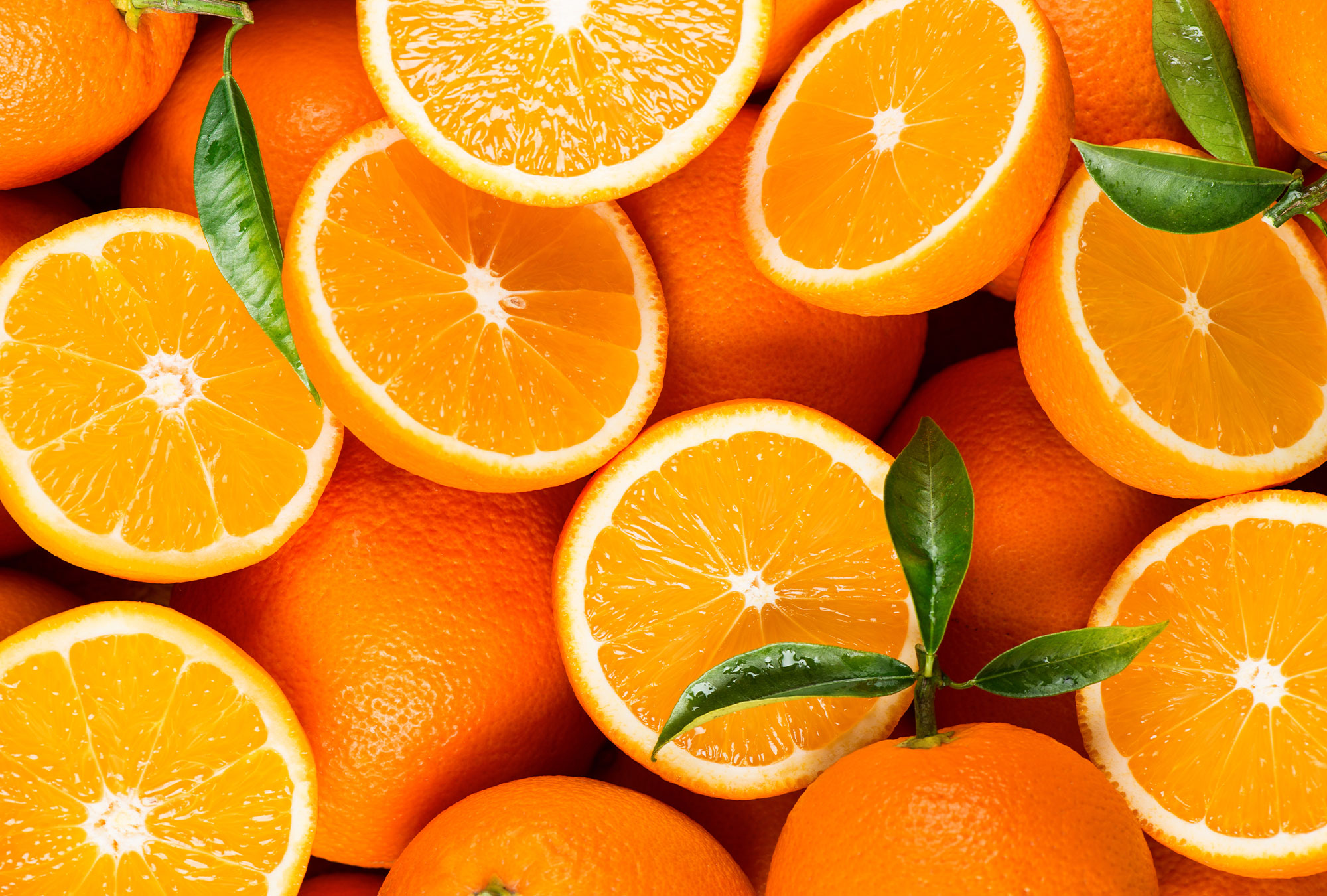 Ein Haufen Orangen Vitamin C – Hochdosis Infusion